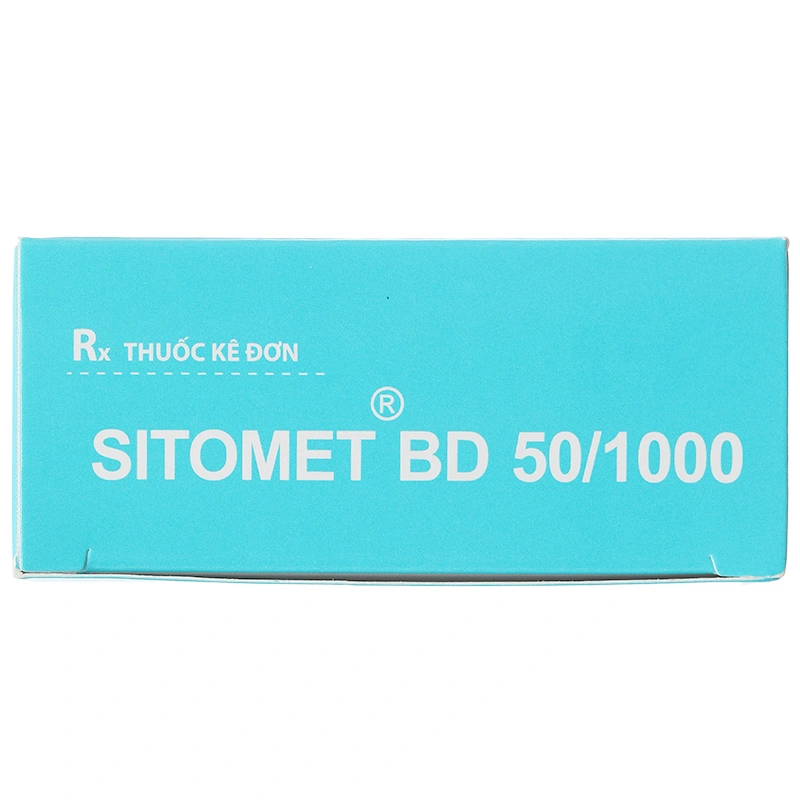 Sitomet BD 50/1000 hỗ trợ kiểm soát đường huyết ở bệnh nhân đái tháo đường (3 vỉ x 10 viên) - 5